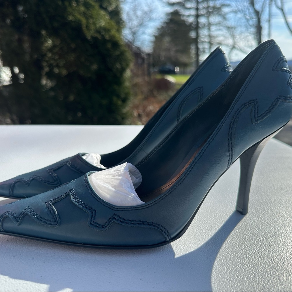 Nine West Dark Blue Heels